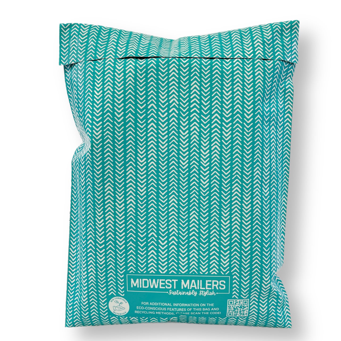 10" x 13" Matte Blue Skies Biodegradable d2w Poly Mailers