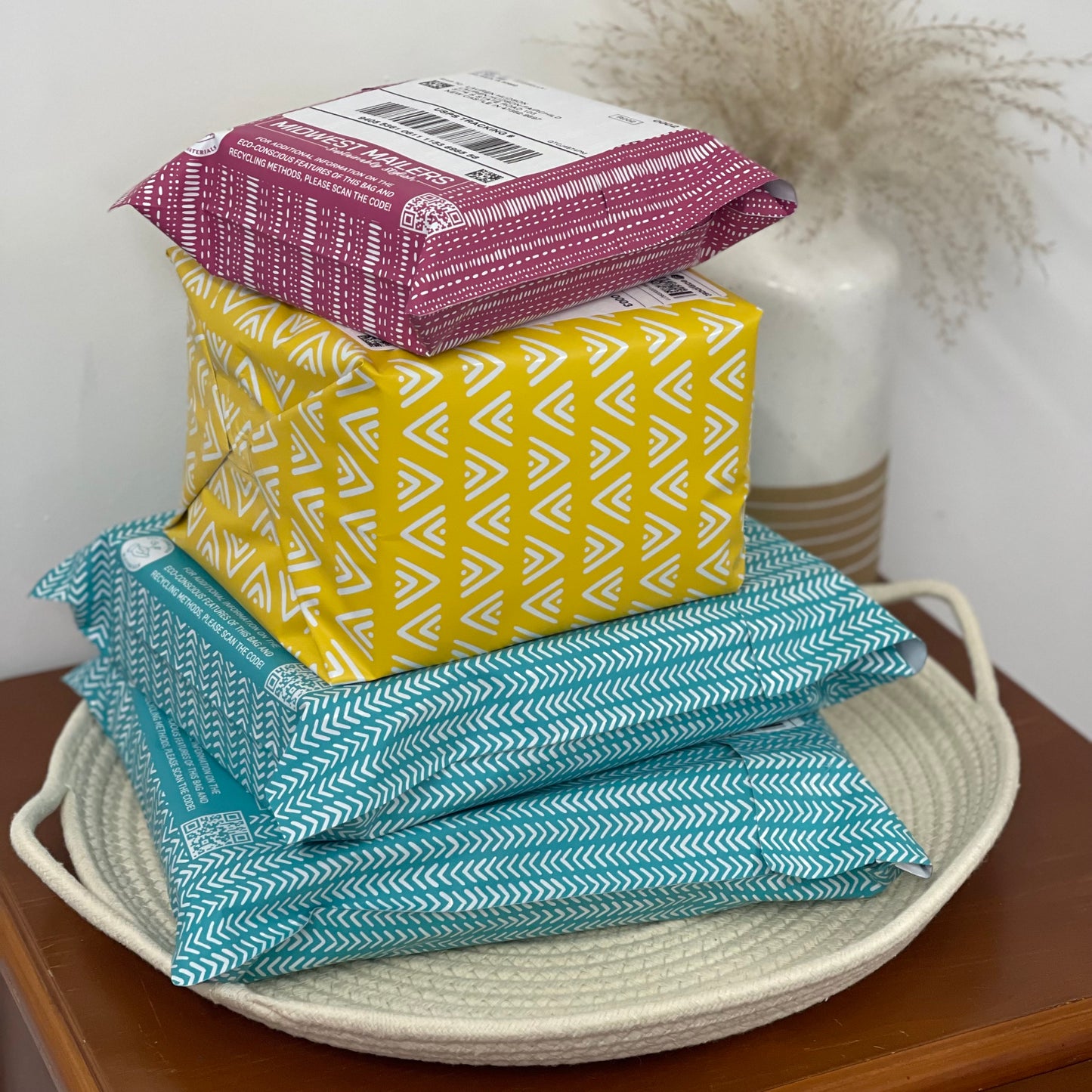 12" x 15" Matte Sunshine Biodegradable d2w Poly Mailers