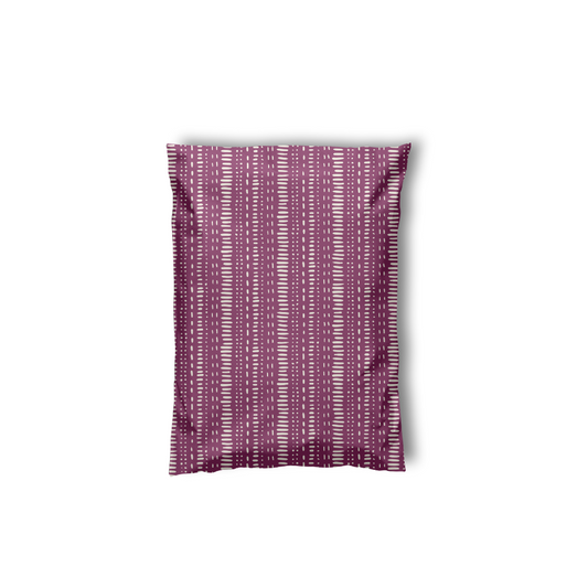 Matte Raspberry Biodegradable d2w Poly Mailers 7" x 10"